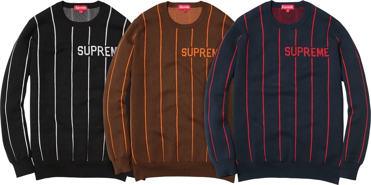 Wide Pinstripe Sweater